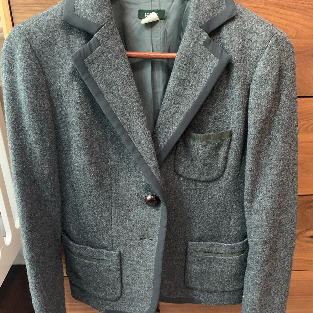 JCrew wool Schoolboy blazer